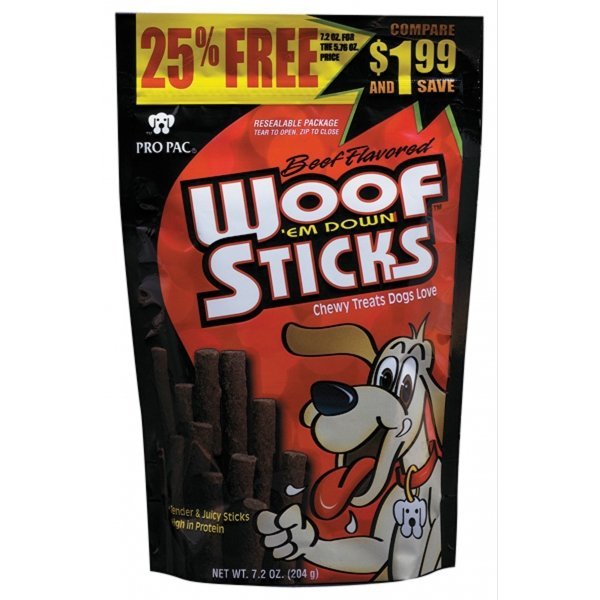 Beef Woof Em Down Sticks Case Of 10 Beef Woof Em Down Sticks Case Of 10