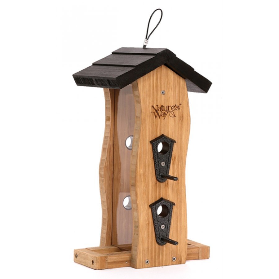 Bamboo Vertical Wave Feeder 2 Qt. Bamboo Vertical Wave Feeder 2 Qt.