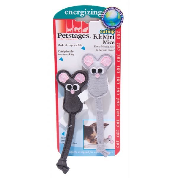 Catnip Felt Mini Mice Catnip Felt Mini Mice