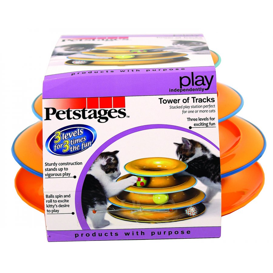 Tower Of Tracks Cat Toy Tower Of Tracks Cat Toy