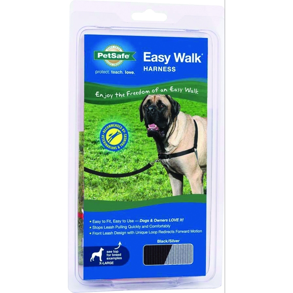 Easy Walk Dog Harness / Size Xlarge Black Easy Walk Dog Harness / Size Xlarge Black