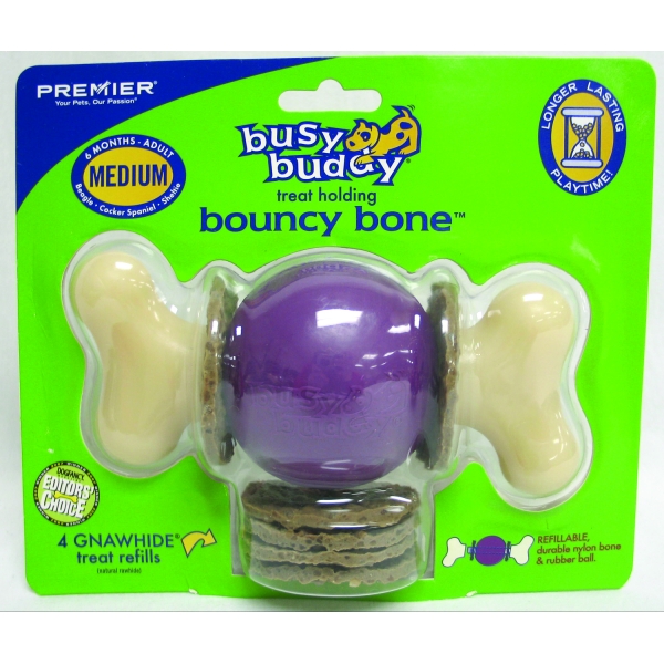 Busy Buddy Bouncy Bone / Size Medium Busy Buddy Bouncy Bone / Size Medium
