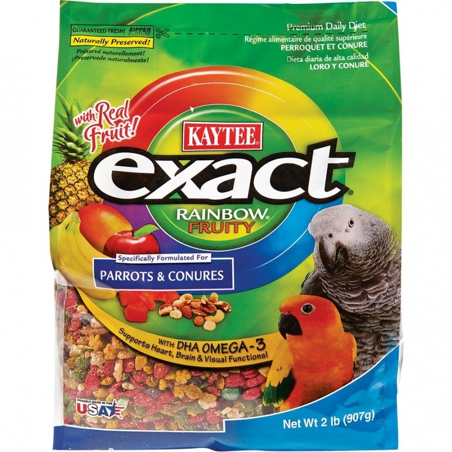 Exact Fruity Rainbow Parrot / Conure 2 Lbs Exact Fruity Rainbow Parrot / Conure 2 Lbs
