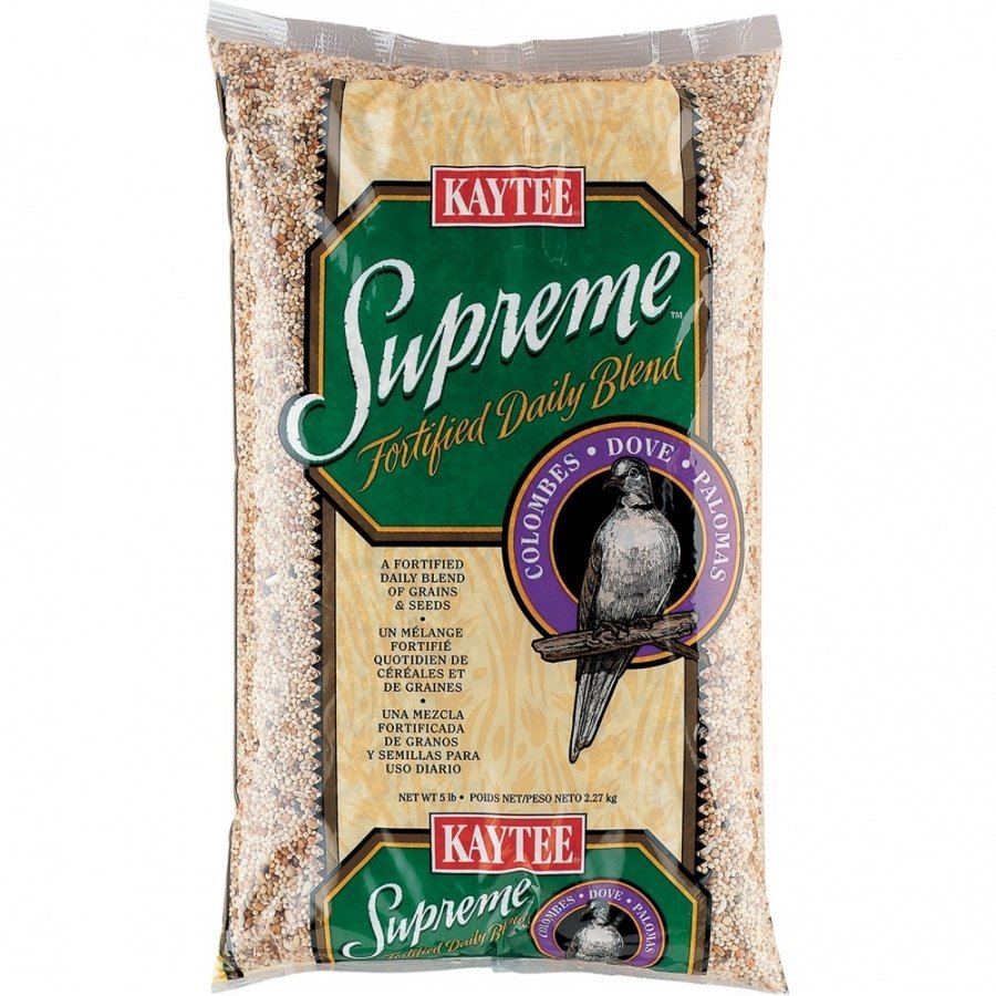 Kaytee Supreme Daily Blend Dove Food 5 Lb Bag Kaytee Supreme Daily Blend Dove Food 5 Lb Bag