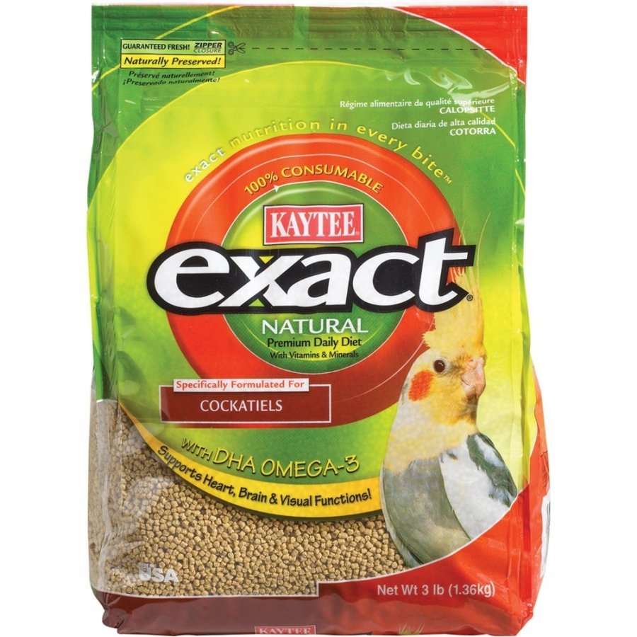 Cockatiel Exact Food 3 Lbs Cockatiel Exact Food 3 Lbs