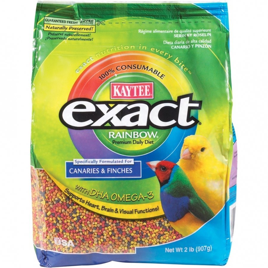 Canary And Finch Exact Rainbow 2 Lbs Canary And Finch Exact Rainbow 2 Lbs