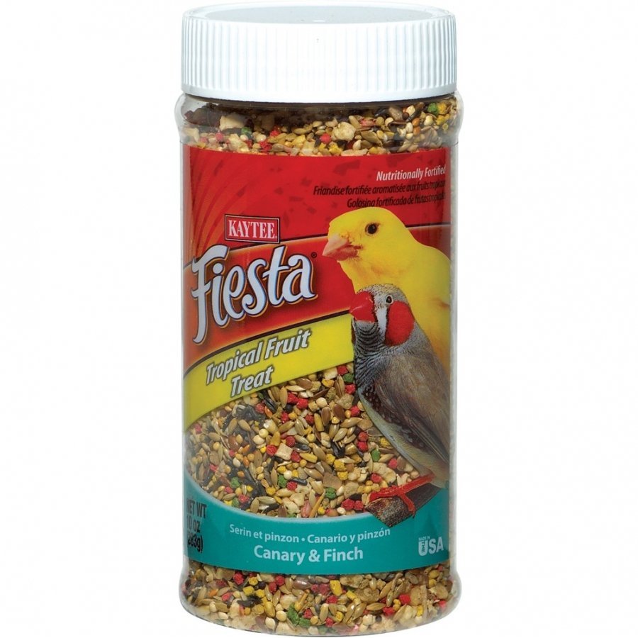 Fiesta Canary And Finch Tropical Fruit Treats 10 Oz. Fiesta Canary And Finch Tropical Fruit Treats 10 Oz.