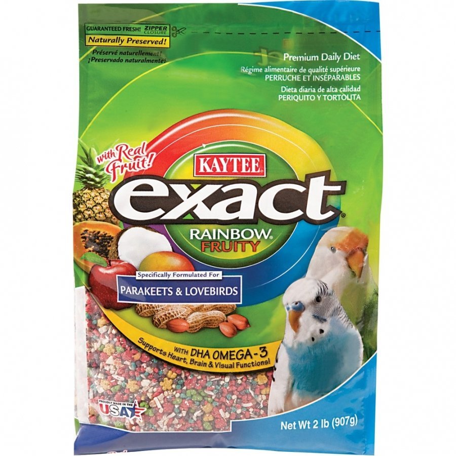 Exact Fruity Rainbow Parakeet 2 Lb Exact Fruity Rainbow Parakeet 2 Lb