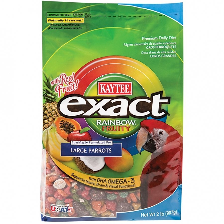 Exact Fruity Rainbow Large Parrot 2 Lbs Exact Fruity Rainbow Large Parrot 2 Lbs