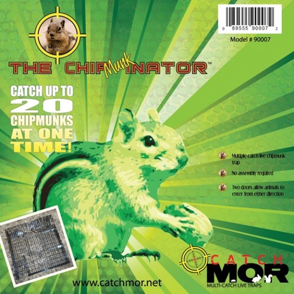 The Chipmunkinator Chipmunk Trap Pest Control Products GregRobert