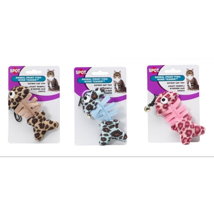 Fishbone Teaser With Catnip Cat Toy 3 In. Fishbone Teaser With Catnip Cat Toy 3 In.