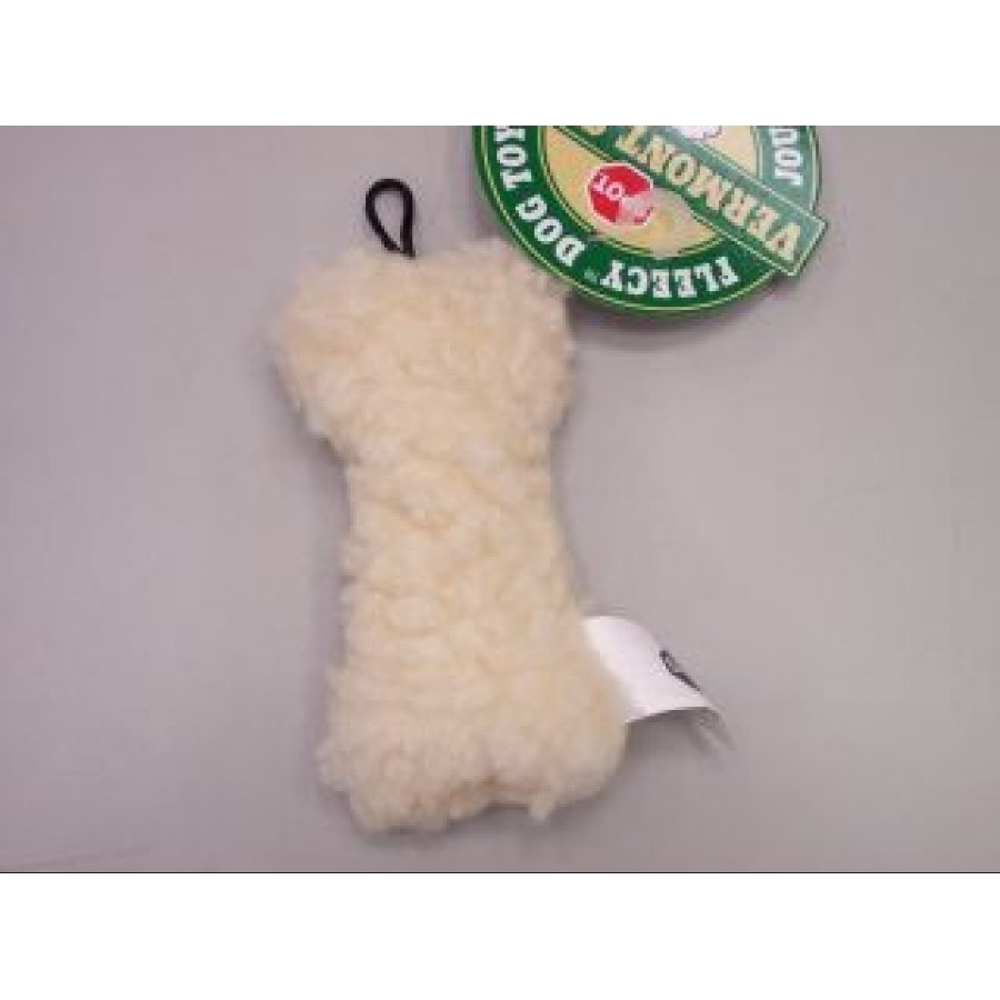 large fleece dog bone toy