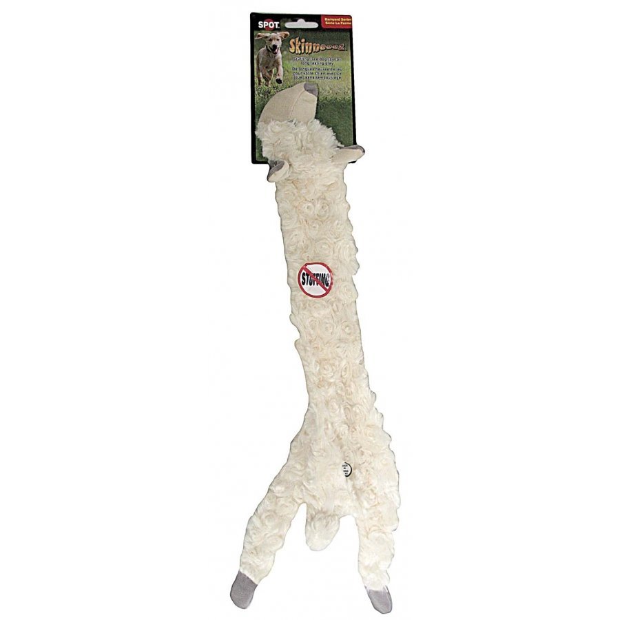 Skinneeez Wooly Sheep Dog Toy - 23 in.