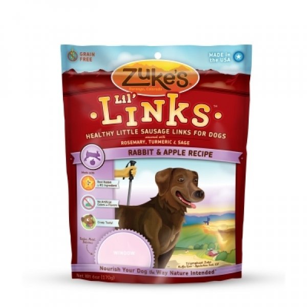 Lil Links Rabbit Recipe For Dogs 6 Oz. Lil Links Rabbit Recipe For Dogs 6 Oz.
