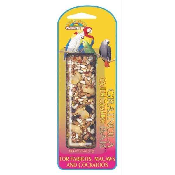 Grainola For Large Hookbills 2.5 Oz. / Flavor Cajun Cashew Grainola For Large Hookbills 2.5 Oz. / Flavor Cajun Cashew