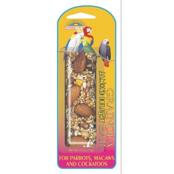 Grainola For Large Hookbills 2.5 Oz. / Flavor Almond Delight Grainola For Large Hookbills 2.5 Oz. / Flavor Almond Delight