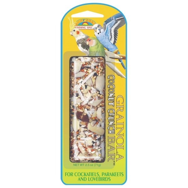 Grainolas For Small Hookbills 2.5 Oz / Flavor Coconut Crunch Grainolas For Small Hookbills 2.5 Oz / Flavor Coconut Crunch