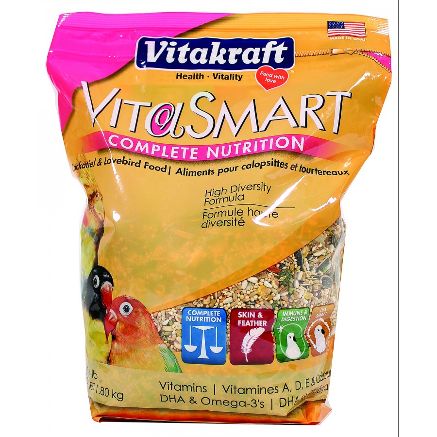 Vitasmart Cockatiel Formula 4 Lb. Vitasmart Cockatiel Formula 4 Lb.