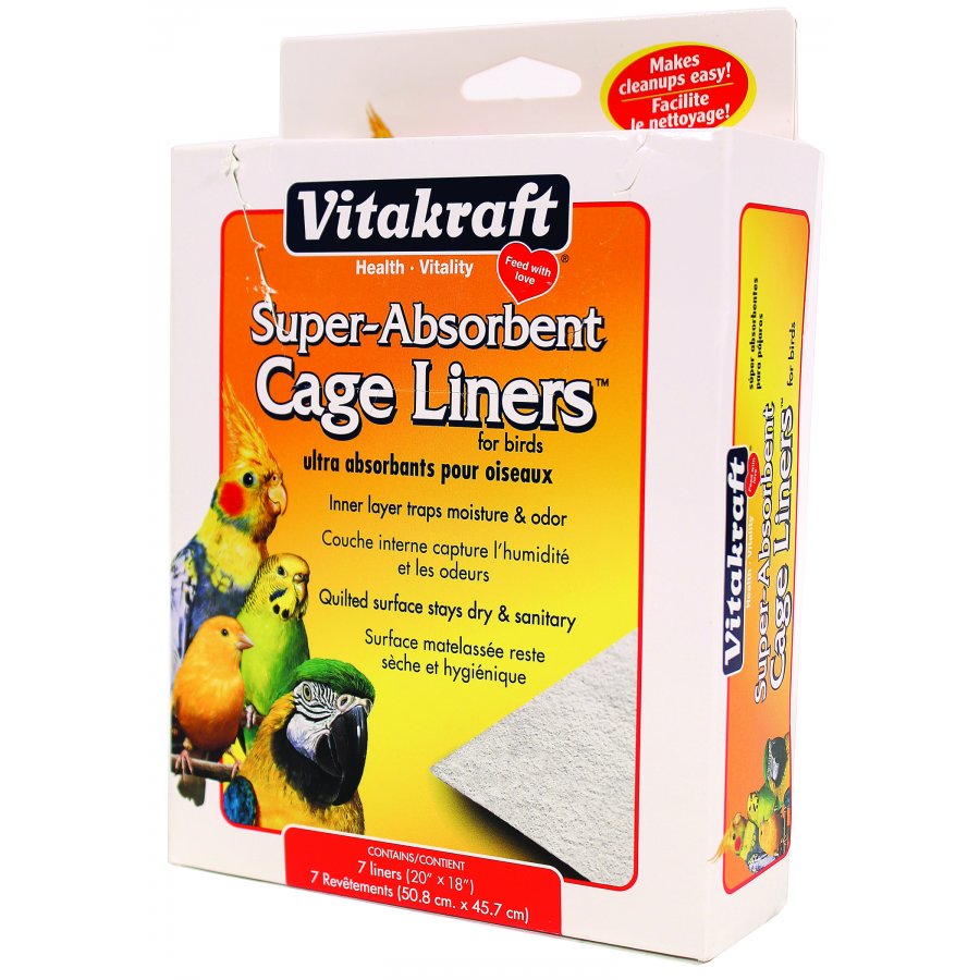 Absorbent Bird Cage Liners Absorbent Bird Cage Liners