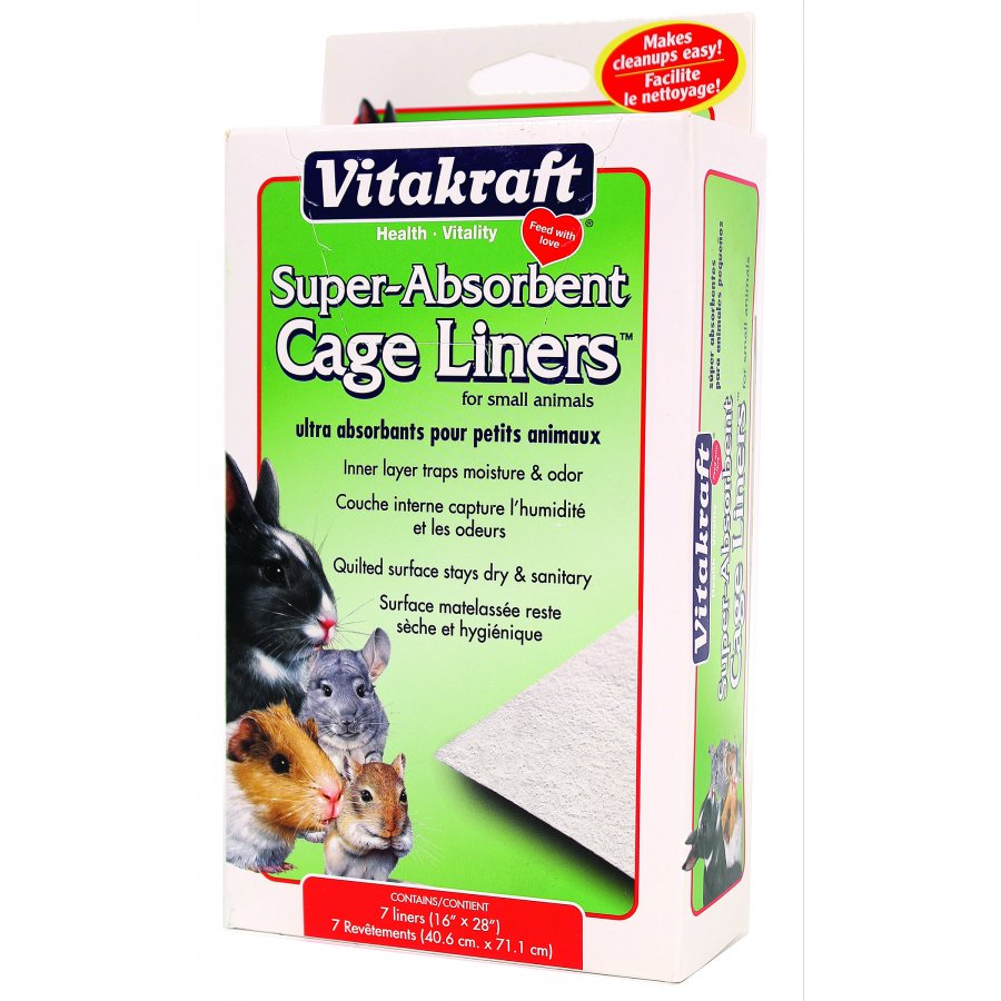 Absorbent Small Animal Cage Liners Absorbent Small Animal Cage Liners