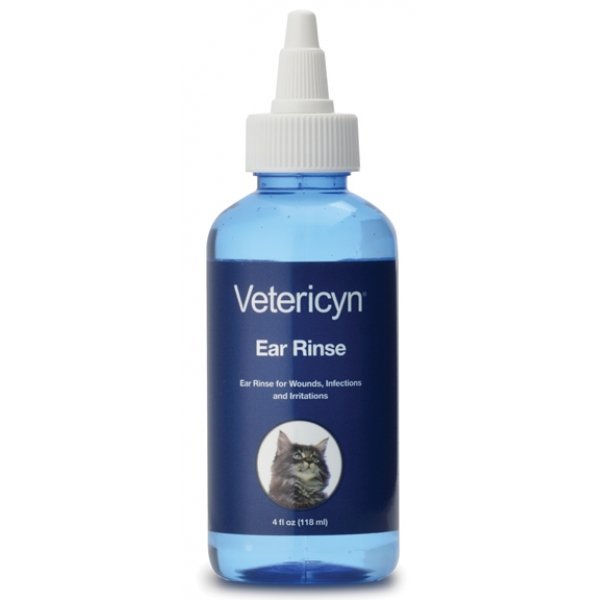 Vetericyn Feline Ear Rinse 4 Oz. Yonoodle