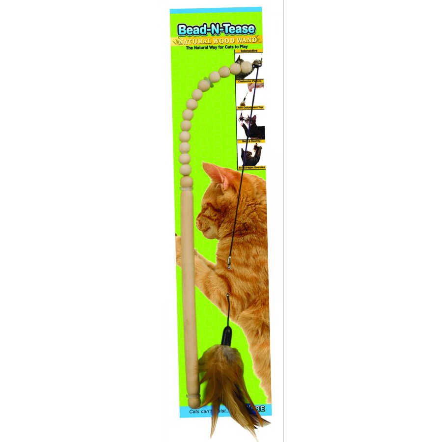 Bead N Tease Cat Wand Toy Bead N Tease Cat Wand Toy