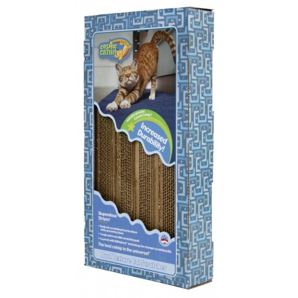 Cosmic Striped Design Cat Scratcher Cosmic Striped Design Cat Scratcher