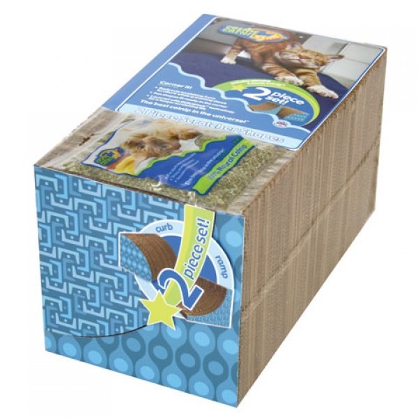 Cosmic Quarter Round Corner Scratcher 2 Pk. Cosmic Quarter Round Corner Scratcher 2 Pk.