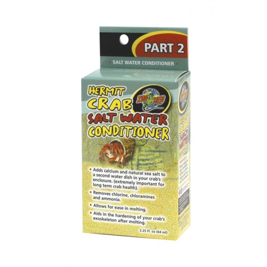 Hermit Crab Salt Water Conditioner 2.25 Oz. Hermit Crab Salt Water Conditioner 2.25 Oz.