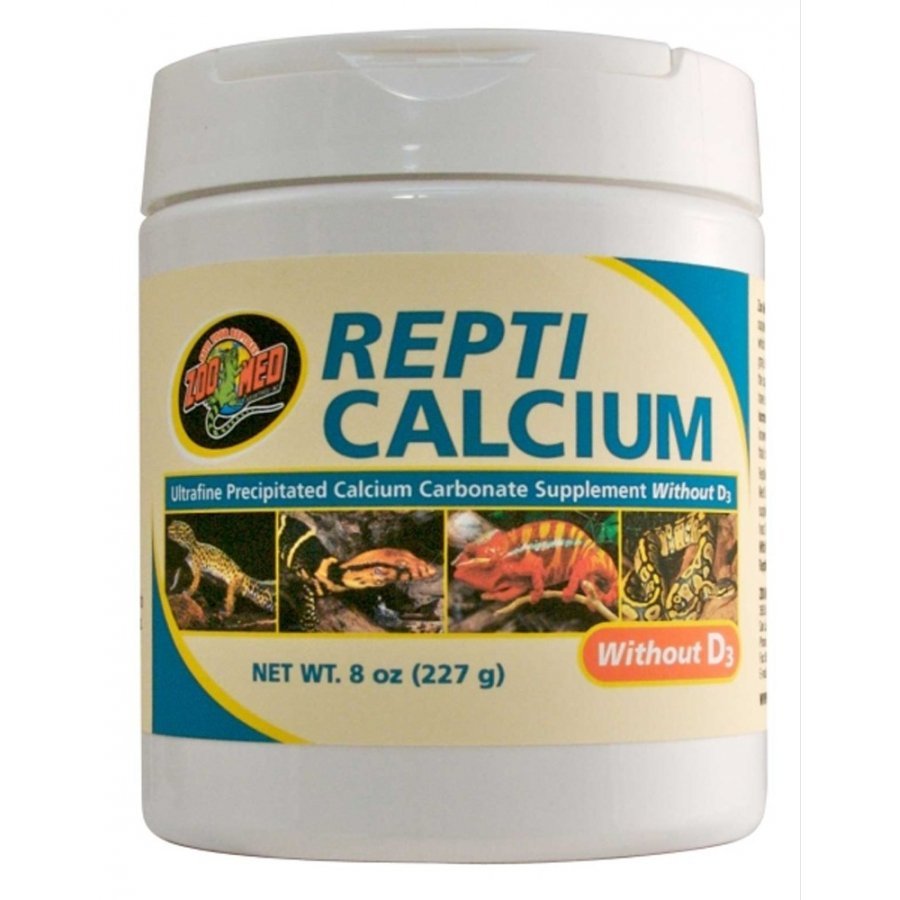 Repti Calcium Without D3 Reptile Supplement / Size 8 Oz. Repti Calcium Without D3 Reptile Supplement / Size 8 Oz.