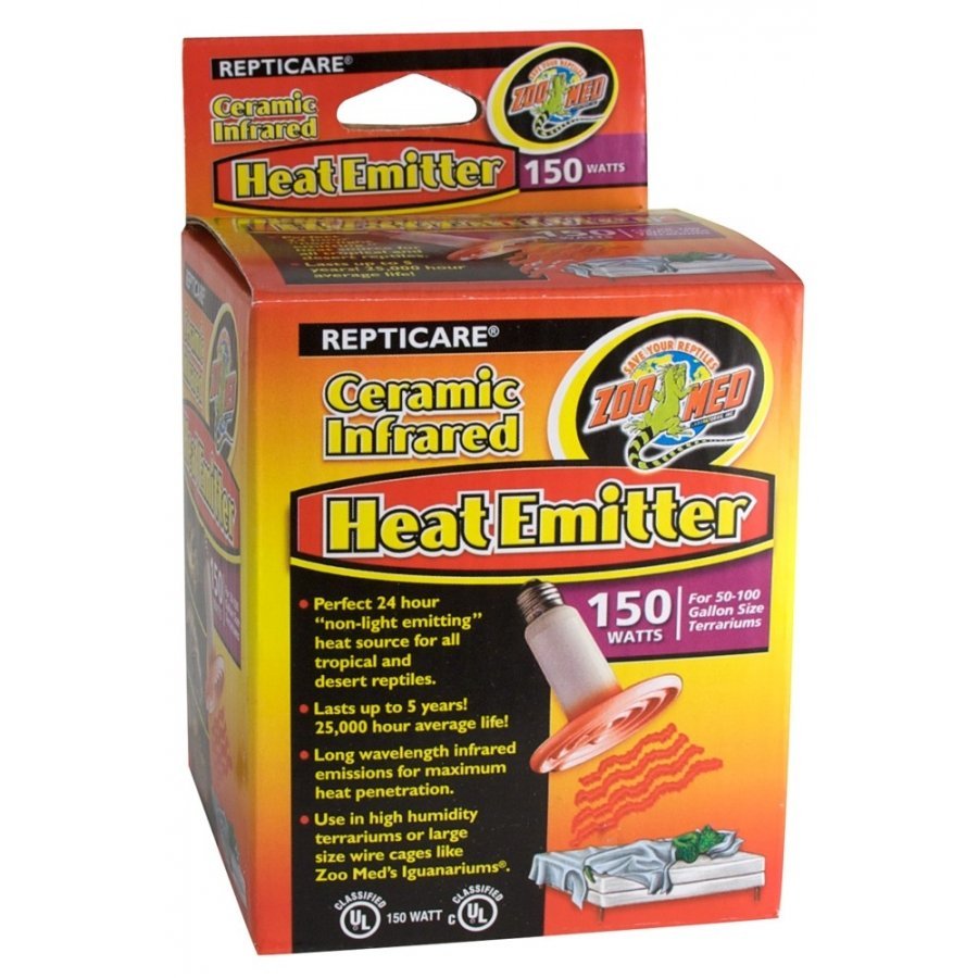 Reptile Ceramic Heat Emitter / Size 150 Watt Reptile Ceramic Heat Emitter / Size 150 Watt