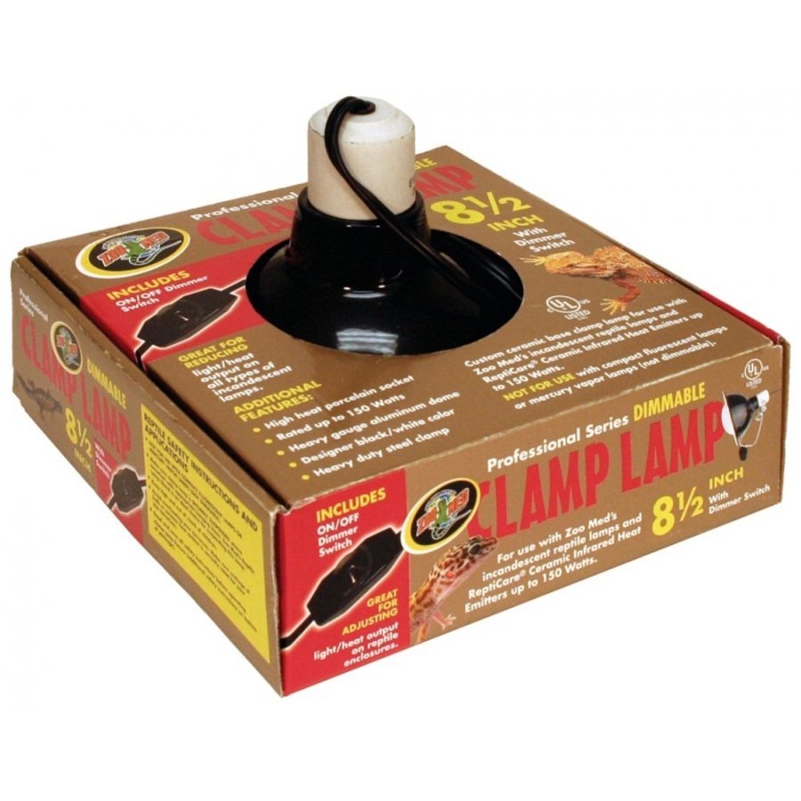 Deluxe Dimmable Clamp Lamp 8.5 In Deluxe Dimmable Clamp Lamp 8.5 In