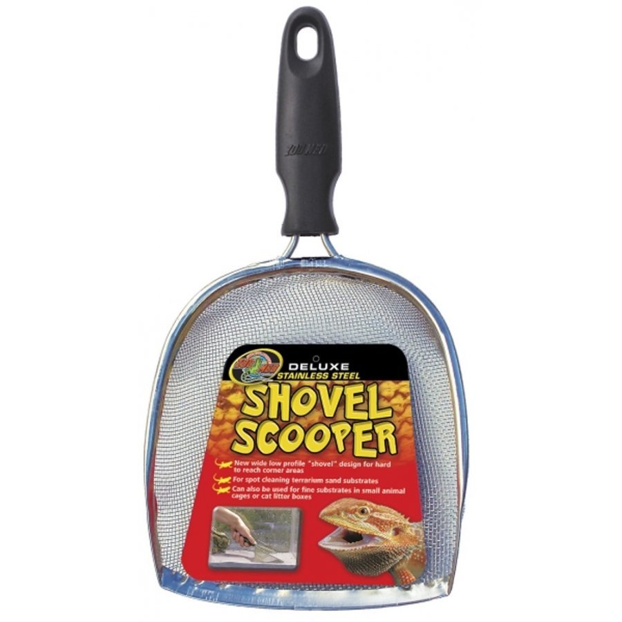 Reptile Stainless Steel Shovel Scooper Reptile Stainless Steel Shovel Scooper