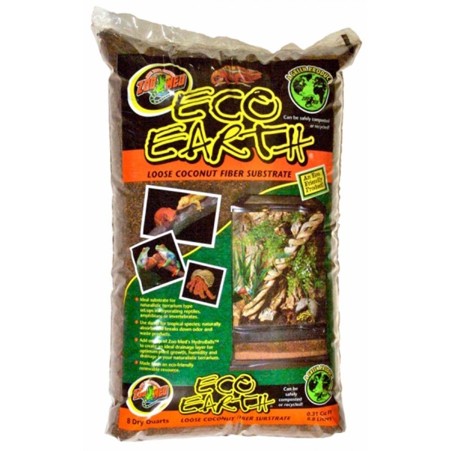 Eco Earth Loose Coconut Fiber Substrate For Terrariums 8 Qt. Eco Earth Loose Coconut Fiber Substrate For Terrariums 8 Qt.