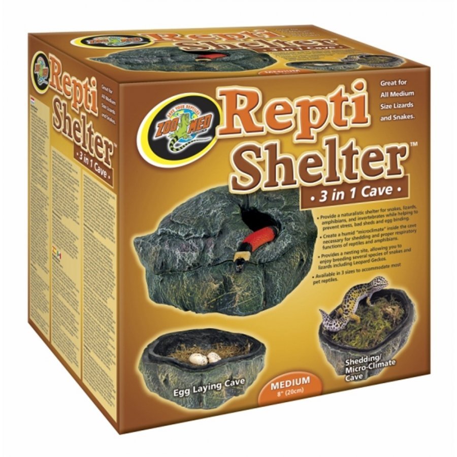 zoo med repti shelter 3 in 1 cave large