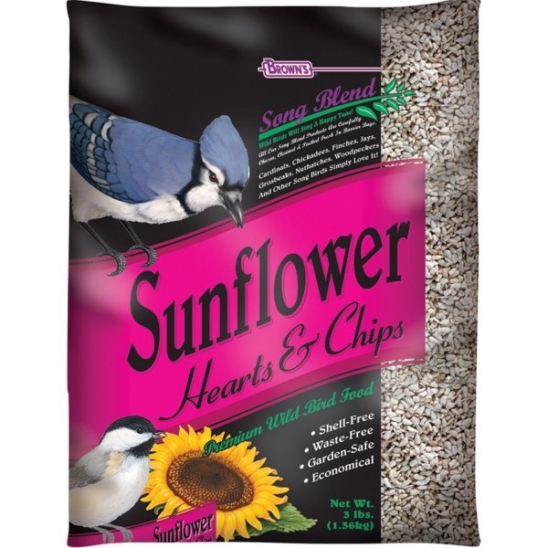 Songblend Sunflower Hearts And Chips 3 Lbs Case Of 6 Songblend Sunflower Hearts And Chips 3 Lbs Case Of 6