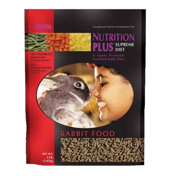 Nutrition Plus Supreme Rabbit Food 4 Lbs Nutrition Plus Supreme Rabbit Food 4 Lbs