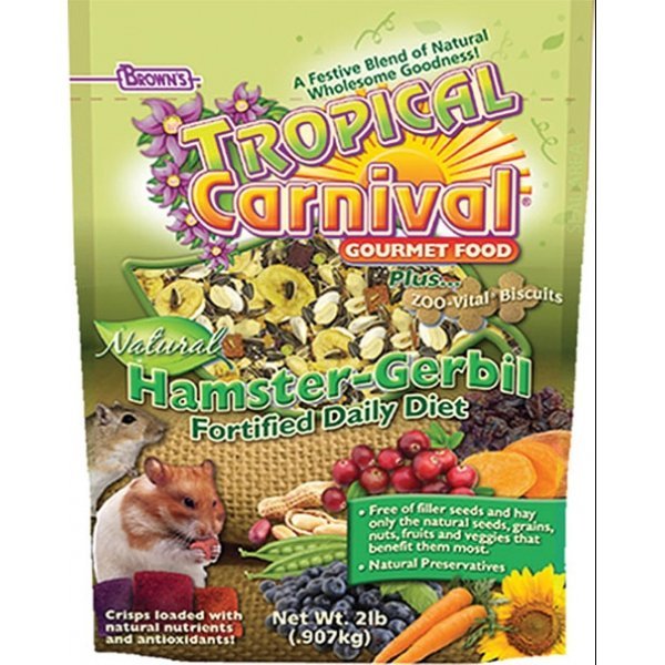 Tropical Carnival Natural Hamster And Gerbil 2 Lbs. Tropical Carnival Natural Hamster And Gerbil 2 Lbs.