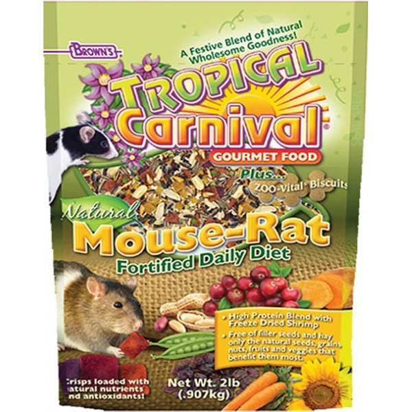 Tropical Carnival Natural Mouse And Rat 2 Lbs. Tropical Carnival Natural Mouse And Rat 2 Lbs.
