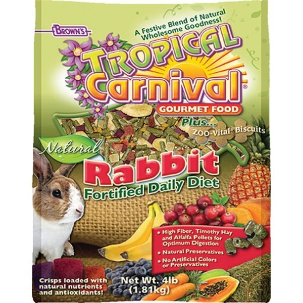 Tropical Carnival Natural Rabbit 4 Lbs Tropical Carnival Natural Rabbit 4 Lbs
