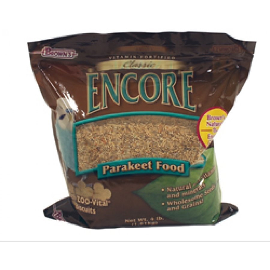 Encore Classic Natural Parakeet Food 4 Lb. Encore Classic Natural Parakeet Food 4 Lb.