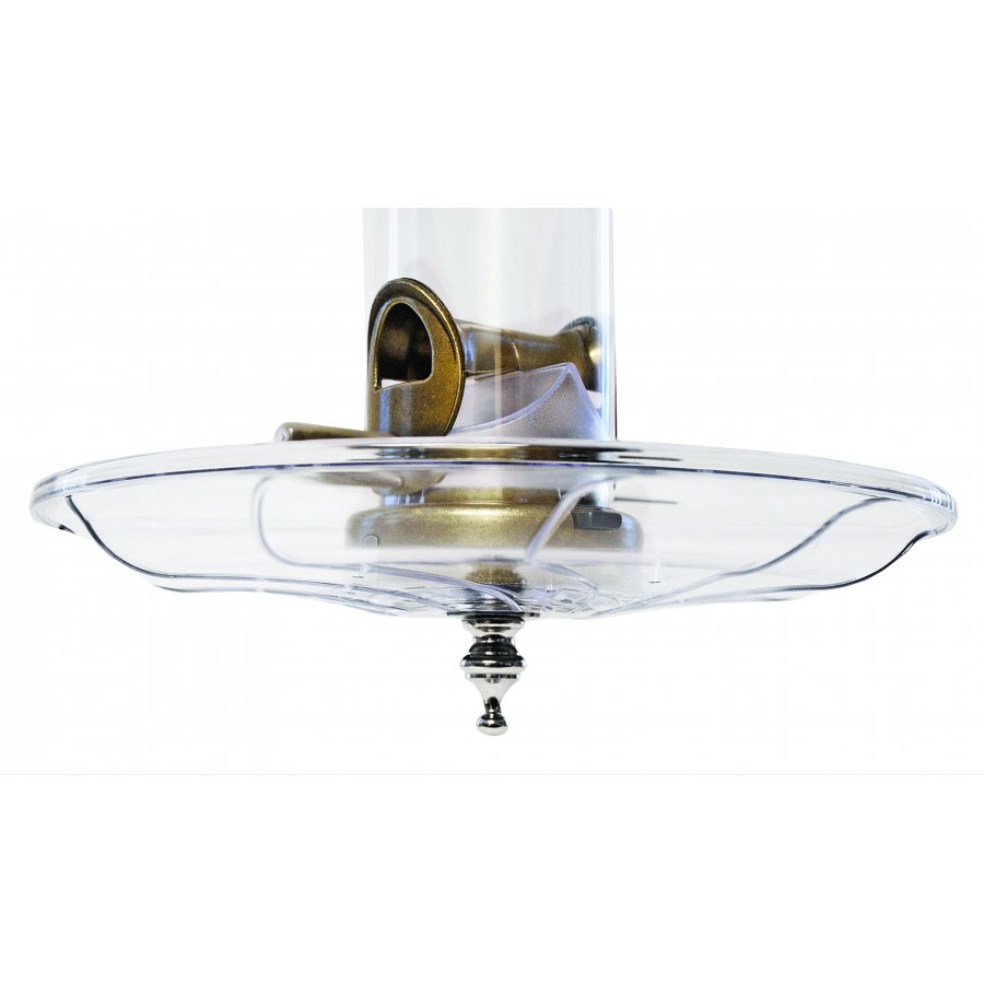 Fancy Swirl Tray For Birdfeeders Clear / 10 In. Fancy Swirl Tray For Birdfeeders Clear / 10 In.
