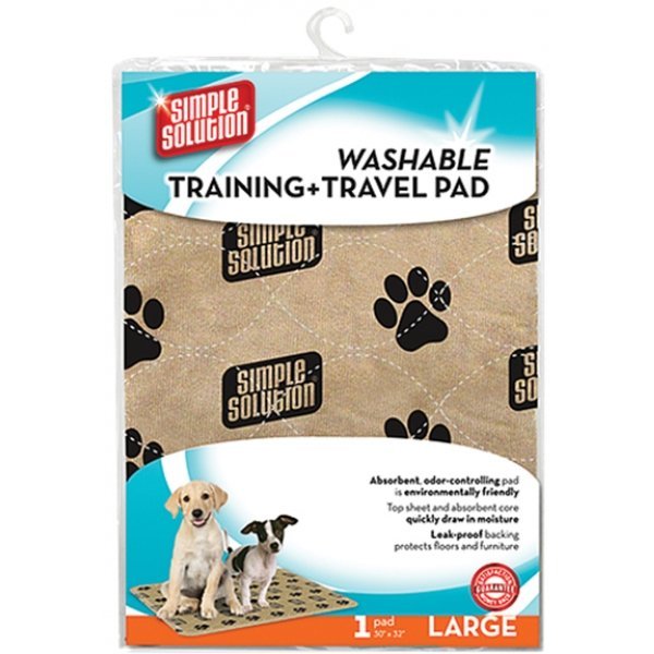 Simple Solution Washable Training Travel Pad / Size Large Simple Solution Washable Training Travel Pad / Size Large