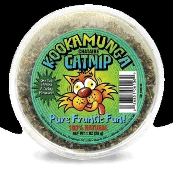 Kookamunga Catnip Tub 1 Oz Kookamunga Catnip Tub 1 Oz