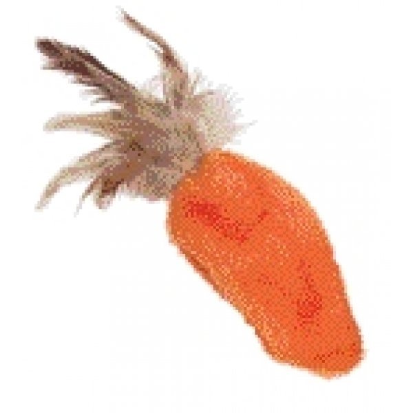 Dr. Noys Feather Top Carrot Cat Toy Dr. Noys Feather Top Carrot Cat Toy