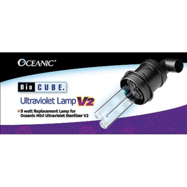 Oceanic Biocube Ultraviolet Replacement Lamp V2 Oceanic Biocube Ultraviolet Replacement Lamp V2
