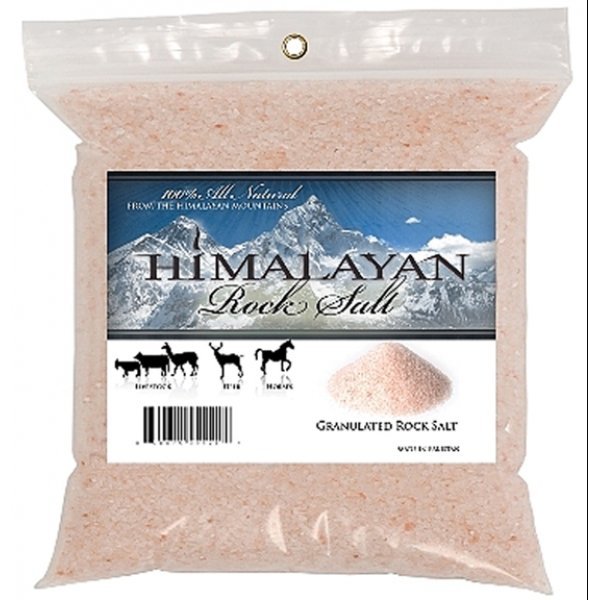 Equine/Large Animal Himalayan Granulated Rock Salt 2.2 lb. GregRobert