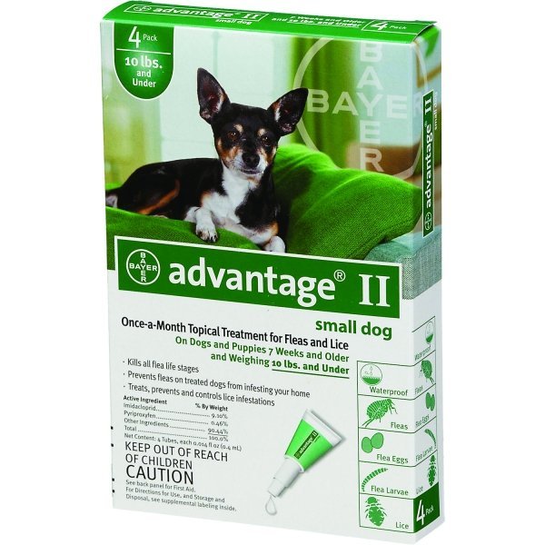 Advantage 2 Dog Green / 0 10 Lbs. Advantage 2 Dog Green / 0 10 Lbs.