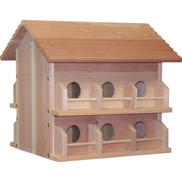 12 Room Redwood Purple Martin House 12 Room Redwood Purple Martin House