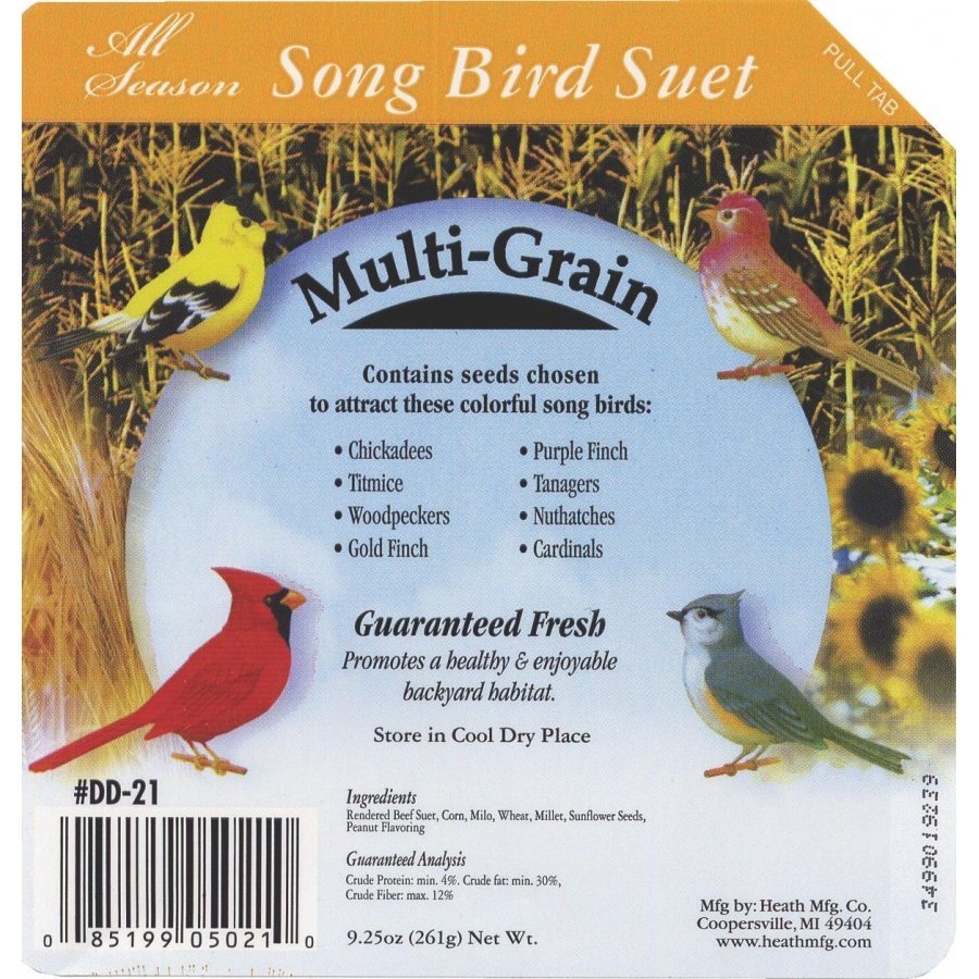 Buy Bulk MultiGrain Suet Cakes (Case of 16) Wild Bird Supplies